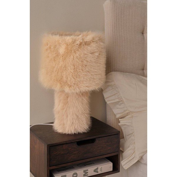 Kreemikas kangast laualamp (kõrgus 46 cm) Fay - Ellos Home-image-2