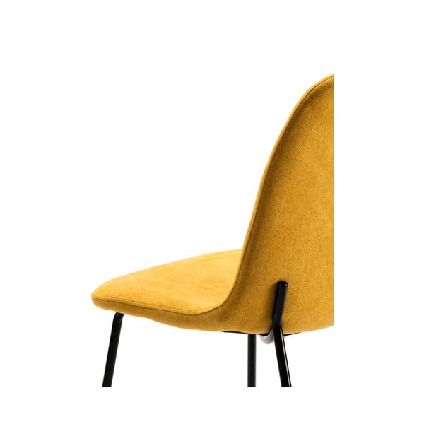 Kollased söögitoolid 4tk komplektis Renne - Marckeric-image-3