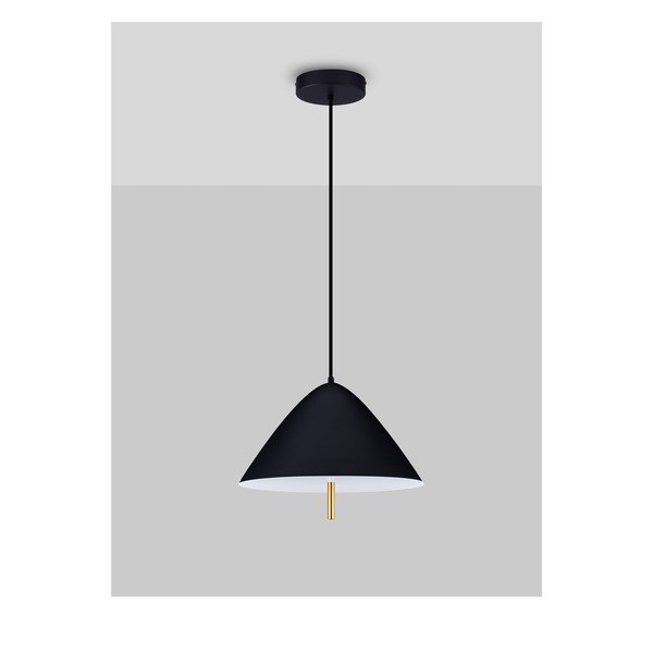 Matt must metallist LED-ripplamp metallvarjuga, ø 40 cm Oros - Nova Luce-image-4