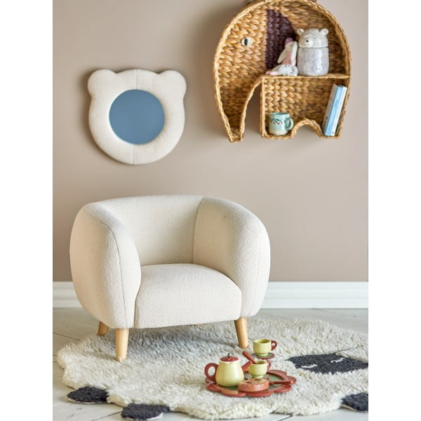 Valge laste tugitool Cade - Bloomingville Mini-image-4