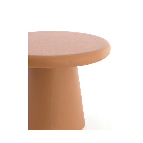 Ümmargune kohvilaud terrakota värvi ø 60 cm Kulona - Light & Living-image-4