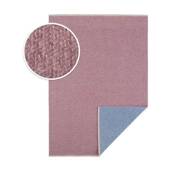 Roosa ja sinine kahepoolne vaip , 120 x 170 cm Duo - Hanse Home-image-4