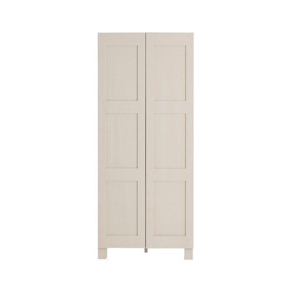 MDF-ist hallikasbeež rippuv riidekapp 80x190x61 cm Ben - Ellos Home-image-4