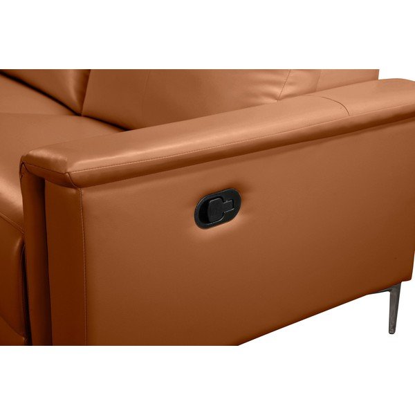 Pruun kunstnahast nurgadiivan (vasakpoolne nurk) Lund - Støraa-image-4