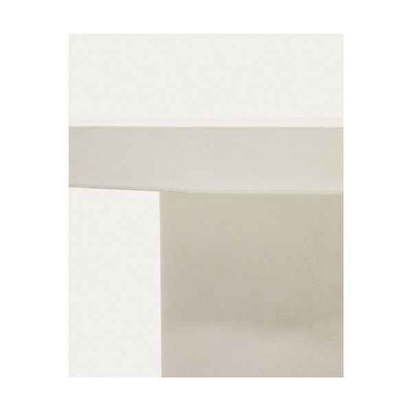 Betoonist ümmargune aia söögilaud ø 90 cm Aiguablava - Kave Home-image-4