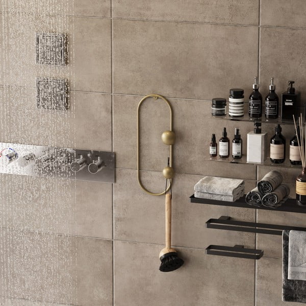 Kuldne metallist seinanagi Dama - Kalune Design-image-3