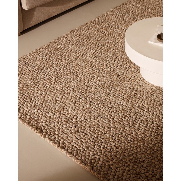 Beež villane vaip 200x300 cm Lubrin - Kave Home-image-2