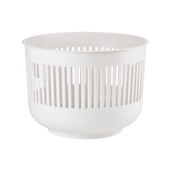 Valge plastikust pesukorv 35 l Ume - Zone