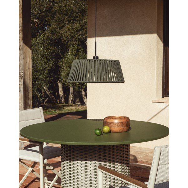 Khaki värvi metallist vari ø 46 cm Aldet - Kave Home-image-1
