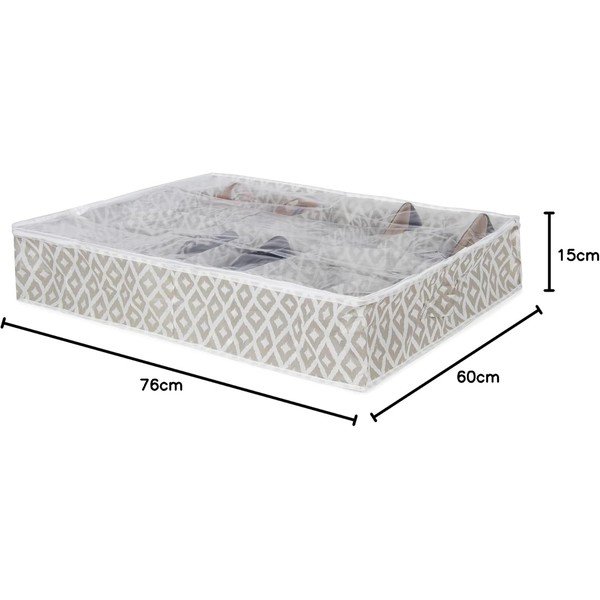 Range Shoes Underbed Bag, 76 x 60 cm Daman - Compactor-image-2
