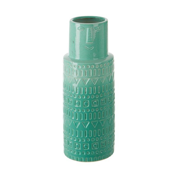 Pastelově zelená váza z kameniny Premier Housewares Mimo-image-1