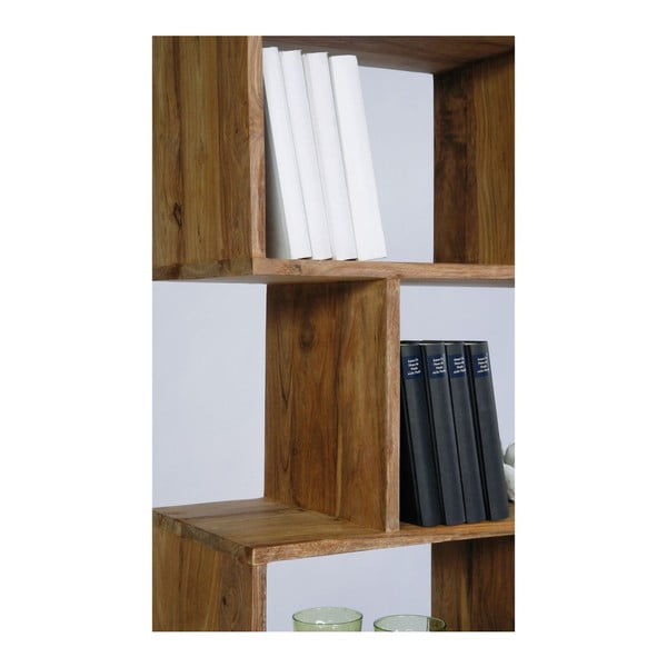 Täispuidust raamaturiiul sheesham 60x150 cm Fur - Kare Design-image-2