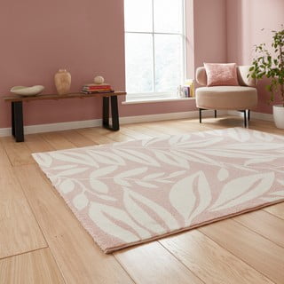 Heleroosa vaip 120x170 cm Sorral Leaves - Catherine Lansfield