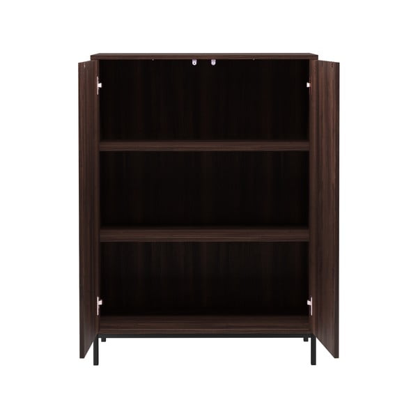 Pähklipuidust naturaalvärvi kapp 80x110 cm Celine - Støraa-image-3