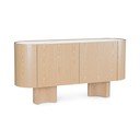 Helenaturaalne tammeimitatsiooniga kummut, 160x80,5x45,5 cm Otilia – Bizzotto
