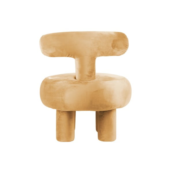 Kollane sametist tugitool Abrazo - Leitmotiv-image-3