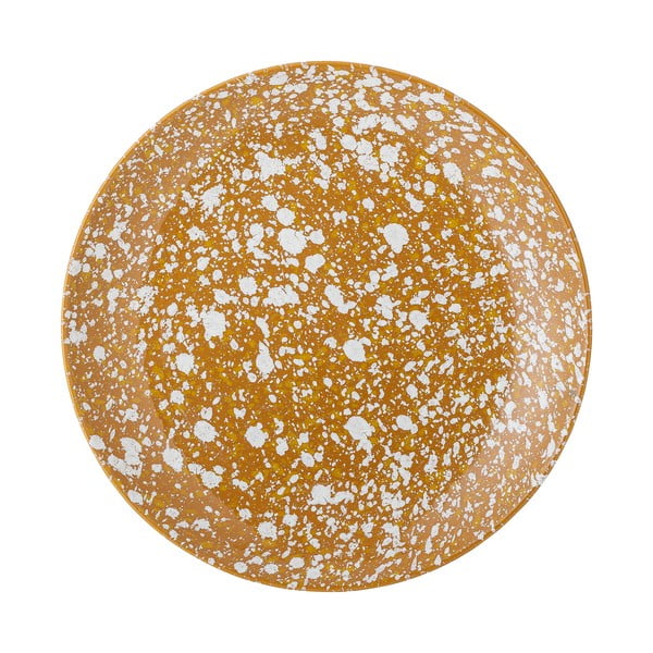 Oranžikas ja valge keraamiline taldrik, ø 26 cm Carmel - Bloomingville