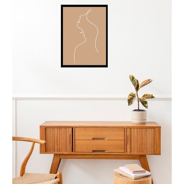 Plakat 29x41 cm Lovers Line Art – Veronika Boulová-image-1