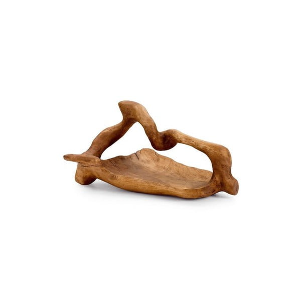 Dřevěný košík z teakového dřeva Moycor Erosi