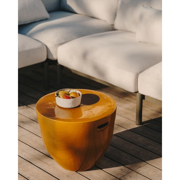 Keraamiline ümmargune aialaud ø 46 cm Mesquida - Kave Home-image-1