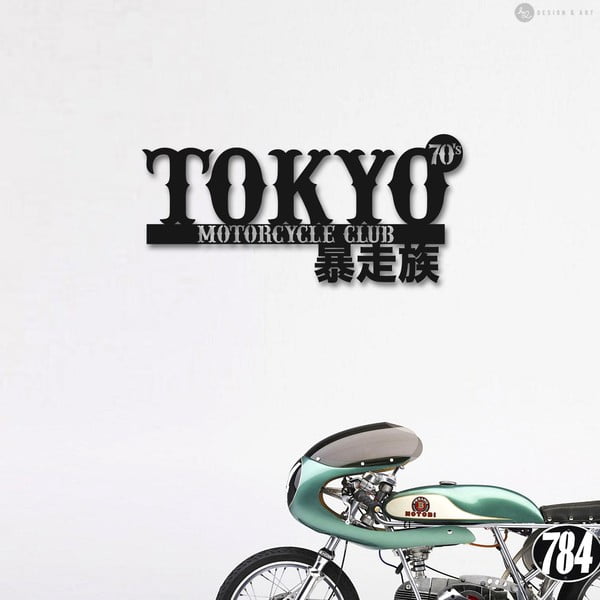 Nástěnná dřevěná dekorace Tokyo MC