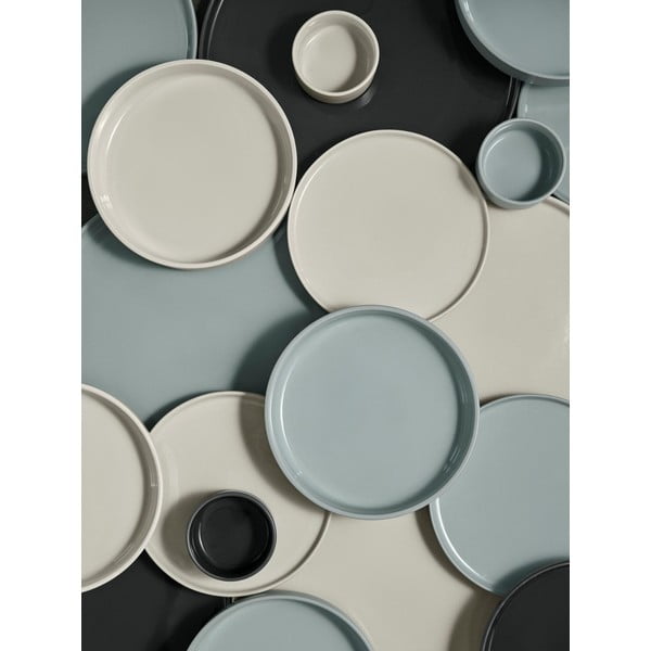 Beež keraamiline sügav plaat Pilar - Blomus-image-1