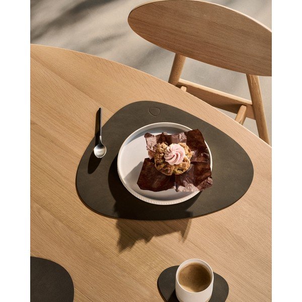 Öko-nahast lauamatt 37x44 cm Curve L Nupo - LIND DNA-image-1