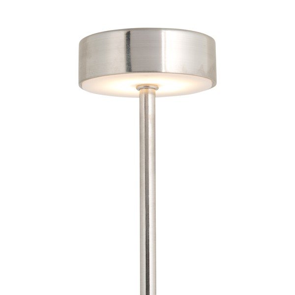 Läikiv hõbedane LED-laualamp metallvarjuga (kõrgus 37,5 cm) Ganar LED - Leitmotiv-image-3