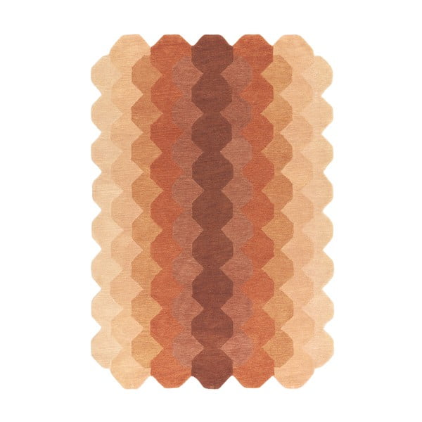 Tellisevärvi villane vaip 200x290 cm Hive - Asiatic Carpets