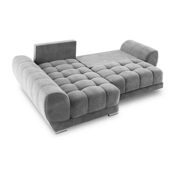 Hall nurgadiivan sametkattega , vasakpoolne nurk Nuage - Windsor & Co Sofas-image-4