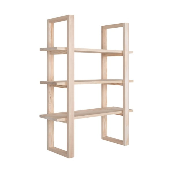 Põrandariiul pavlovnia täispuidust 48 cm Santiago - House Nordic-image-3