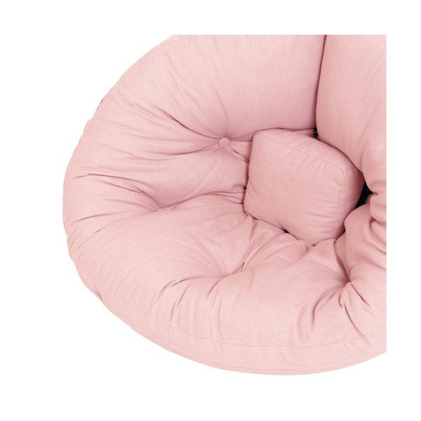 Roosa lõõgastav laste tugitool Mini Nido - Karup Design-image-3