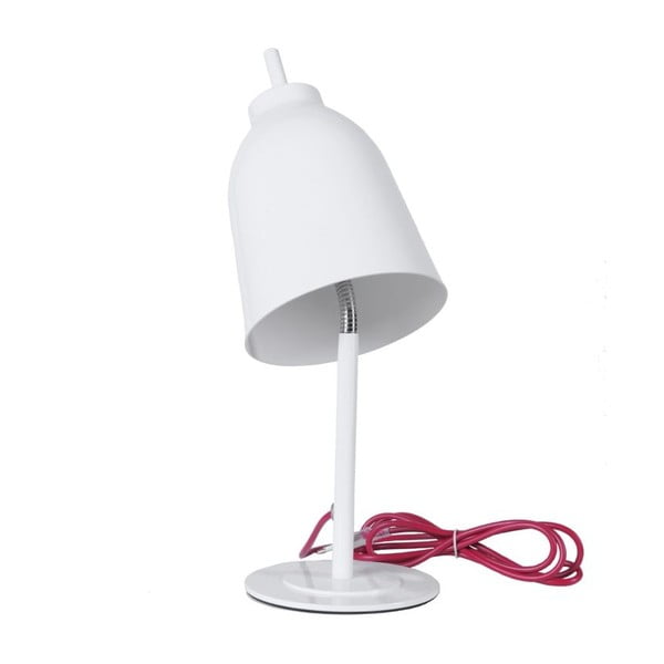 Stolní lampa Bell, bílá