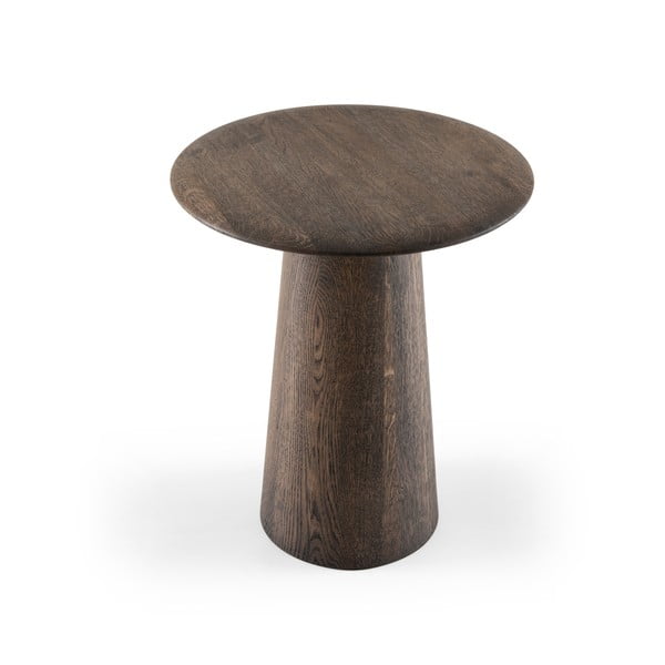 Ümmargune tammepuidust hoiulaud ø 40 cm Mushroom - Gazzda-image-3