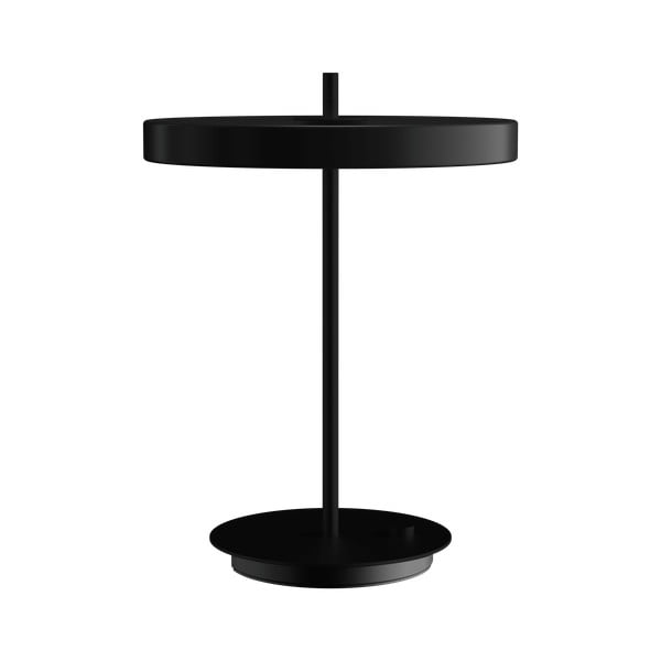 Must dimmerdatav LED-lauavalgusti metallist varjuga (kõrgus 41,5 cm) Asteria Table - UMAGE