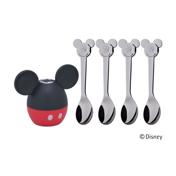 Õlgede ja lusikate komplekt Mickey Mouse - WMF