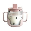 Pink Baby Mug Grow With Your Cup Grow with Your Cup - Design Letters