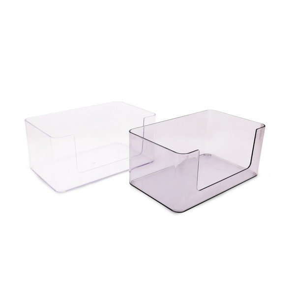 Plastikust vannitoa korraldajad kosmeetikatoodete jaoks, 2 komplektis - Mioli Decor-image-4