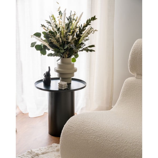 Metallist ümmargune abilaud ø 45 cm Fleksa - Kave Home-image-1