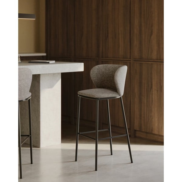 Helepruun baaritool (istme kõrgus 65 cm) Ciselia - Kave Home-image-1