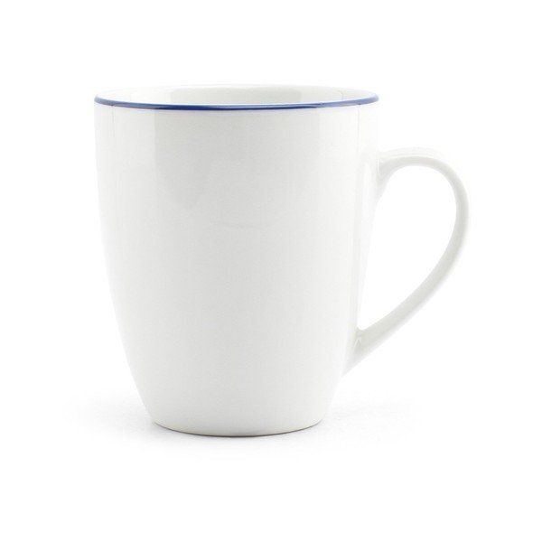 Valge portselanist kruus 380 ml Basic White - BonBistro