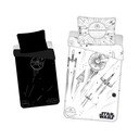 Puuvillane helendava efektiga laste voodipesu 140x200 cm Star Wars – Jerry Fabrics