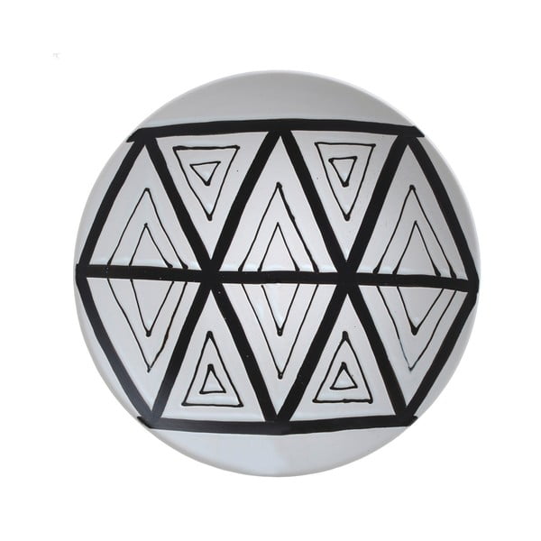 Keramický talíř InArt Geometry, ⌀ 31 cm