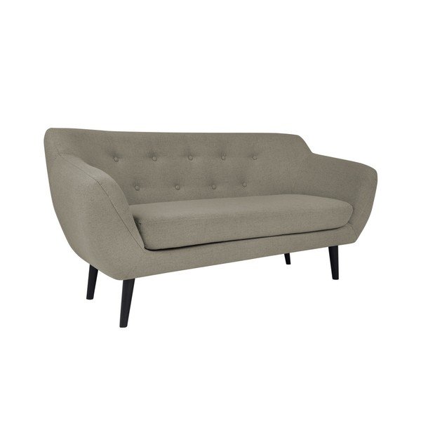 Hnědá dvoumístná pohovka s hnědými nohami Mazzini Sofas Piemont-image-3