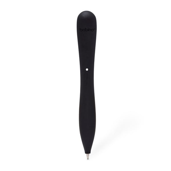 Černé pero s úchytem na zápisník Bobino® Slim Pen Blister