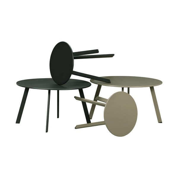 Roheline rauast kohvilaud , ø 40 cm Fer - WOOOD-image-3