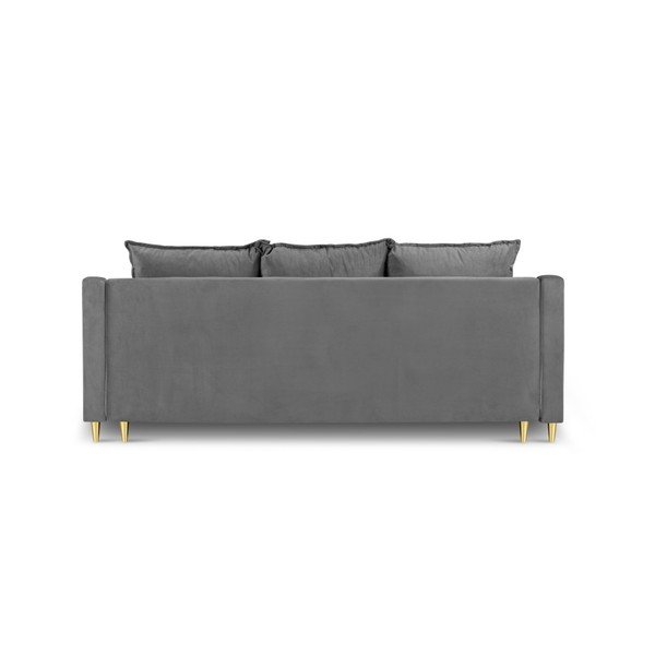 Světle šedá rozkládací pohovka s úložným prostorem Mazzini Sofas Pansy, 215 cm-image-4