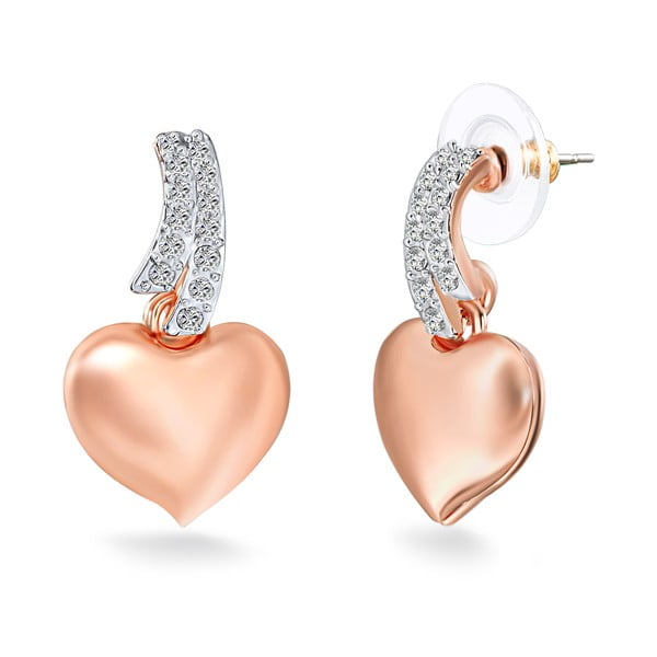 Náušnice s krystaly Swarovski Saint Francis Crystals Look Crystal