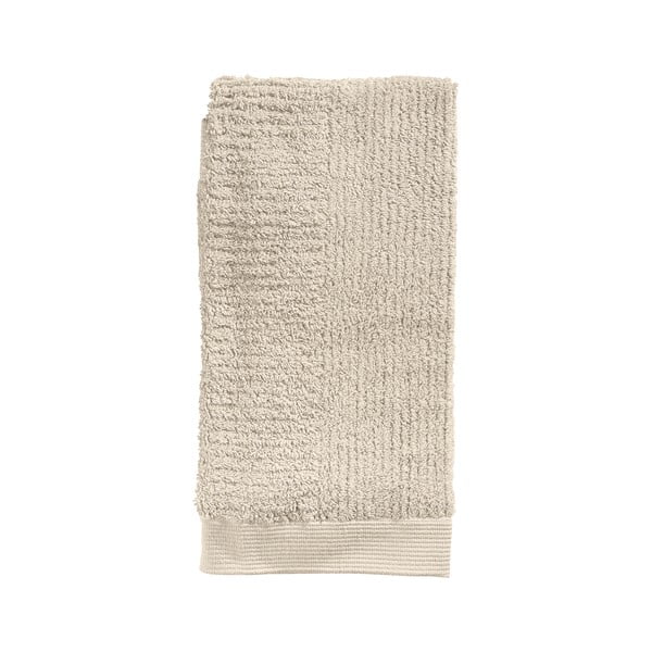 Beež puuvillane froteerätik 50x100 cm Classic - Zone-image-1