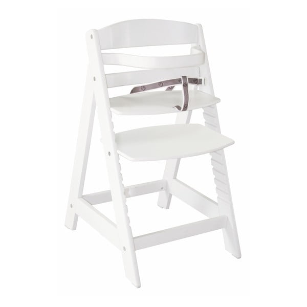 Bílá nastavitelná dětská židlička Roba Sit Up